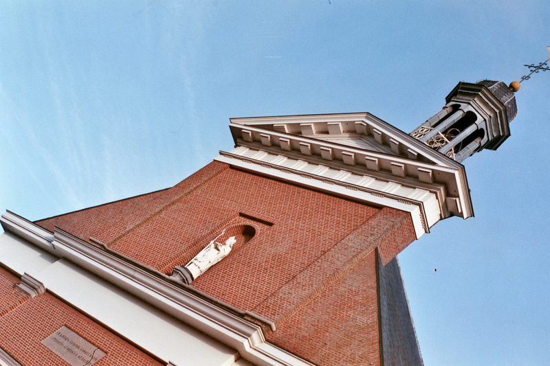 Church in my hometown, this picture is so clear it almost looks digital